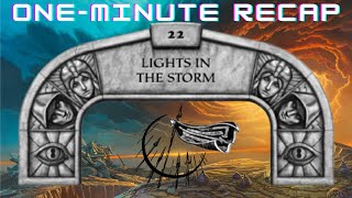 Words of Radiance  Chapter 22 Lights in the Storm Oneminute Stormlight Recaps [upl. by Noli285]