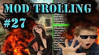 Black ops 2 Mod Trolling 27 quotAimbot Trickshots Im HOTquot [upl. by Essirahc919]