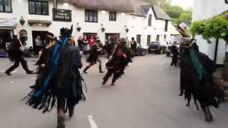 Beltane Border Morris dancing Tolmen Stone 22514 [upl. by Nivrek]