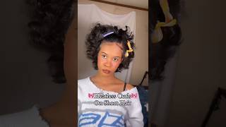 Trying heatless curls [upl. by Ferdie]