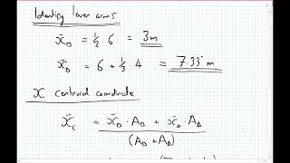 Statics  Centroids  Example 1 [upl. by Jorry269]