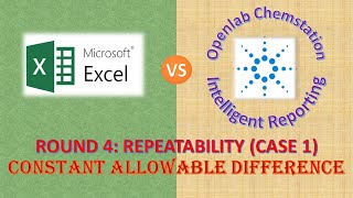 Repeatability Calculation  Case 1  Openlab Chemstation Intelligent Reporting [upl. by Brey]