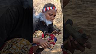 Hadza Getting High Timeshortsfeed hadzabe [upl. by Seniag]