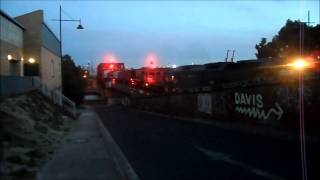 Various train horns over Victoria [upl. by Boorman]