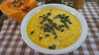 RISO E ZUCCA ricetta SPETTACOLARE FACILISSIMA riso e zucca ricette di zucca risotto alla zucca [upl. by Idas48]