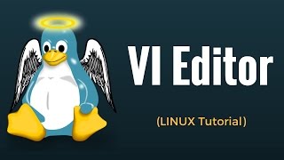 VI Editor  Linux Tutorial 14 [upl. by Rohn]