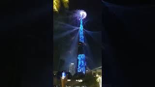 Дубай Новый год 2022 фейерверк Бурж Халифа  New Year 2022 Dubai firework Burj Khalifa [upl. by Stralka522]