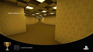 Escape the Glitch 2 Backrooms Collect five Bottles GOLD Trophy [upl. by Eryt941]