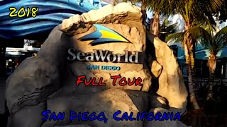 SeaWorld San Diego Full Tour  San Diego California [upl. by Aeikan]