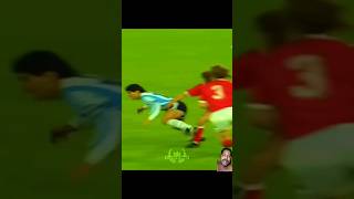 Outstanding dribbling skill of Diego Maradona shorts maradona football fifa footballlegend [upl. by Oijile]