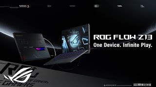 2022 ROG Flow Z13  One Device Infinite Play  ROG [upl. by Peppard]