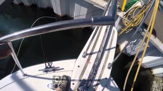 Windlass Install carver 3207 [upl. by Suellen]