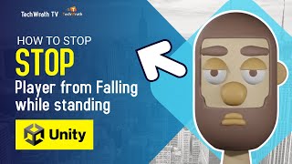 How to stop player from falling or rolling over Unity Problem Fix tutorial [upl. by Chill]