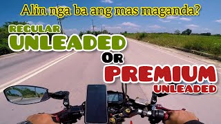 Regular Unleaded vs Premium Unleaded  Raider 150 fi [upl. by Desdamona]