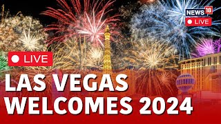 Las Vegas New Years Eve 2023 LIVE  New Years Eve In The Las Vegas Valley  US News LIVE  N18L [upl. by Ainimre]