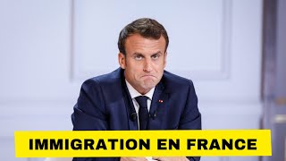 FRANCE  NOUVELLE LOI SUR L’IMMIGRATION [upl. by Matteo]