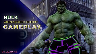 Marvels Avengers  Gameplay HULK quotMONATOMIC Outfitquot PC 1440p 60FPS No Commentary [upl. by Olegnaleahcim827]