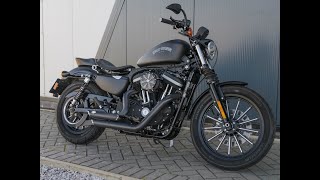 2013 HarleyDavidson Sportster Iron 883 WCHD Glasgow Scotland [upl. by Enhpad969]