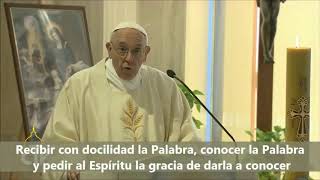 Docilidad al Espíritu Santo y conocer la Palabra para tener bondad [upl. by Columba]