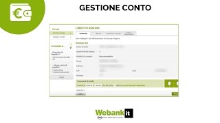 Conto Webank  Come richiedere il libretto degli assegni [upl. by Anul]