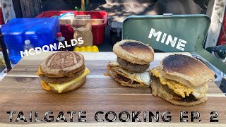 Cooking A McDonalds McGriddle In The Woods [upl. by Isborne]