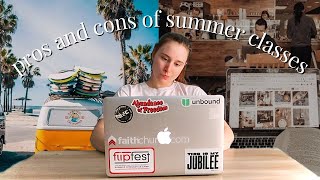 Pros and Cons of Taking Summer Classes [upl. by Nossyla]