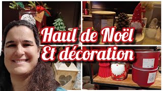 🎀 HAUL DE NOËL ET DÉCORATION DE NOËL 🎄 [upl. by Snapp]