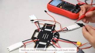 DJI F450 Setup DemoFrame Assembly [upl. by Magbie]