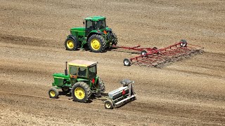 Seeding Oats and Alfalfa [upl. by Darahs]