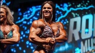 RMF24  Anastasia Korableva womensbodybuilding PRO Routine Speech and Dance [upl. by Ecienaj307]