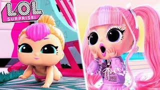 Neon Family Fun and A New Hairdo 🧡💇‍♀️  Family Episodes 34  LOL Surprise [upl. by Brandyn]