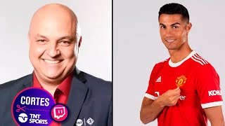 CR7 JÁ OUVIU A NARRAÇÃO DO ANDRÉ HENNING quotELE É O NARRADOR DA BESTA ENJAULADAquot  Cortes TNT Sports [upl. by Eanyl]