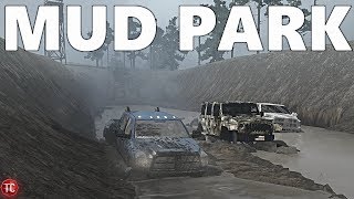 SpinTires MudRunner NEW MAP Frogs Mud Park [upl. by Aisereht922]