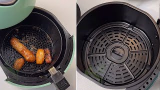 Air Fryer Disposable Paper Liner Demo 2022 Does it work [upl. by Eirrot]