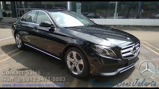 Mercedes Benz E Class E250 Avantgarde 2018 Exterior  Interior [upl. by Anelas]