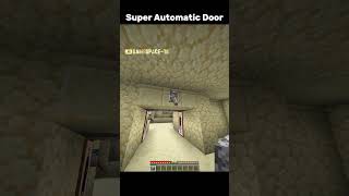 Minecraft Super Automatic Door 🚪 💀  Minecraft Moment  GameSpace18 [upl. by Hendel]