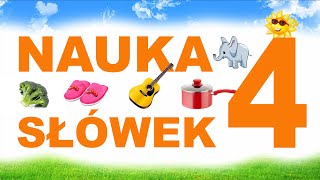 Nauka Rozumienia i Wymowy Pierwszych Słów dla Dzieci cz4 [upl. by Kaete76]