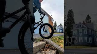 Dennis BMX Tire Ride down Ledge [upl. by White447]