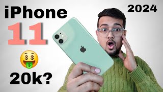 iPhone 11🔥in 2024  Rs 20k Only  Second hand iPhone 11 in 2024 [upl. by Deehsar]