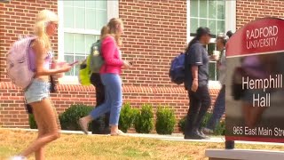 Radford University seeing 31 increase in new students [upl. by Nakhsa]