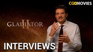 Gladiator II 2024  Cast amp Crew Interviews  Ridley Scott Denzel Washington Pedro Pascal [upl. by Eittak]