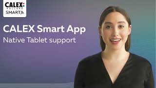 Calex Smart App  Native Tablet Support Feature ENG [upl. by Marquez]