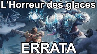 HEROQUEST  Errata  L Horreur des glaces [upl. by Eselahs]