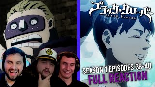 Orcas and Mermaids  Black Clover Season 1 Episodes 3840 REACTION [upl. by Brion]