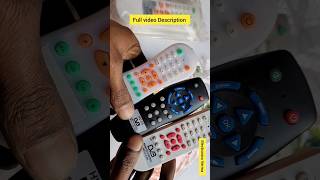 dd free dish Remote  setup box Remote Best  shorts [upl. by Etnohs437]