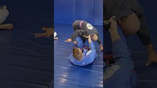 Deep De La Riva to X Guard Sweep Part 2 brazilianjiujitsu delariva xguardsweep bjj dojo [upl. by Nahij]