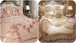 bridal bed sheets design wedding bed sheet designs ideas latest luxury bed sheets casual bed sheet [upl. by Ranitta]