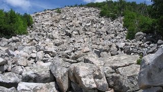 Exploring Devils Marbleyard in Natural Bridge VA [upl. by Enninaej]