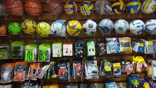 football ⚽ basketball 🏀 badminton 🏸 cricket 🏏 sports goods in wholesale price [upl. by Rebeh]