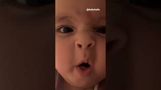 So cute 🥰 baby viral cute youtubeshorts babyfunnymoments trending tiktok shorts [upl. by Pump]